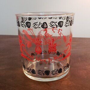 Hazel Atlas Glass Dairy Container Pennsylvania Woman’s Work Dutch Style Jar